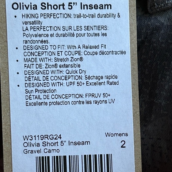 NWT- PrANa Women’s shorts - Picture 11 of 14